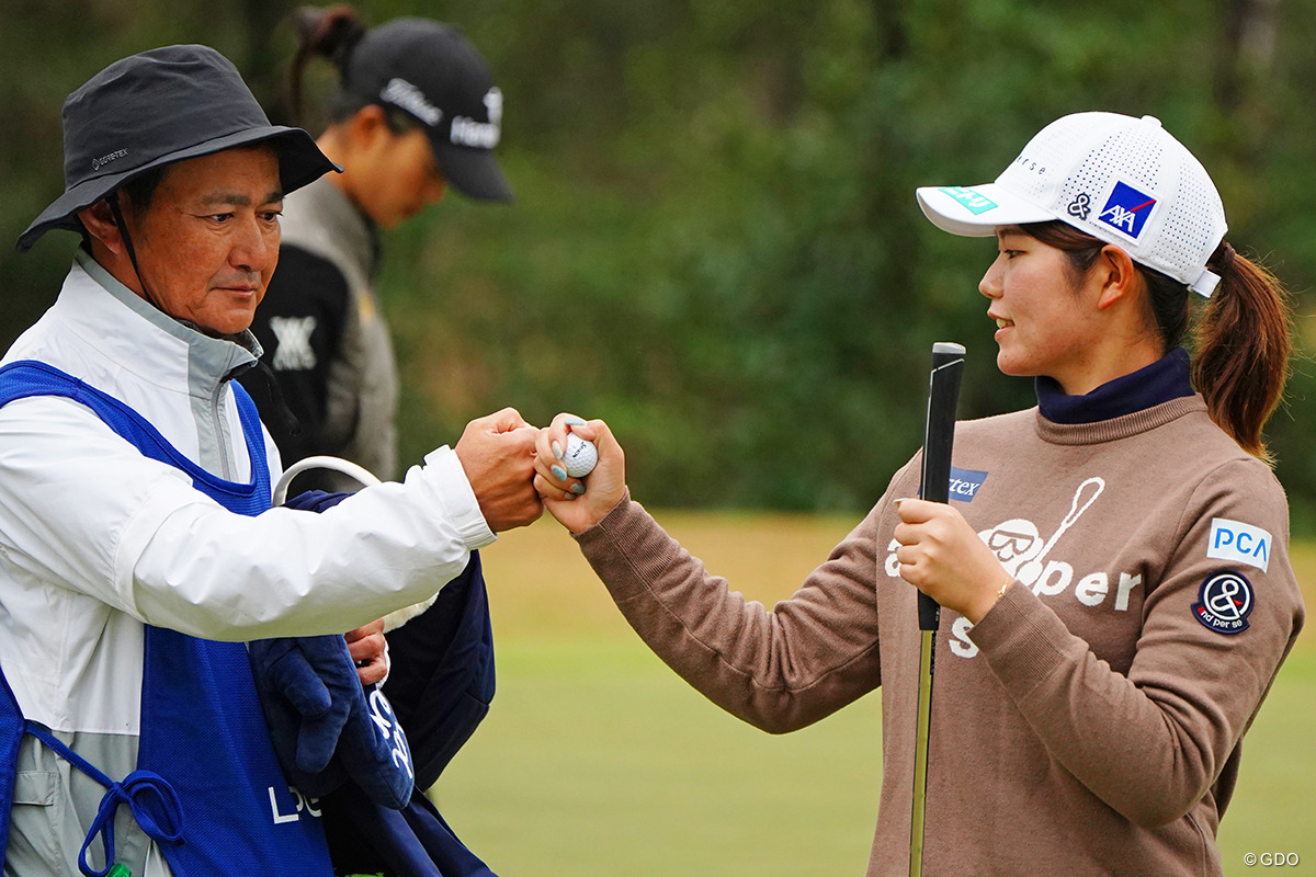 櫻井心那は初挑戦の最終予選会で好位置をキープ