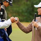 2日連続60台は6人だけ 櫻井心那「めっちゃイライラ」ボギーから上がり2連続バーディ