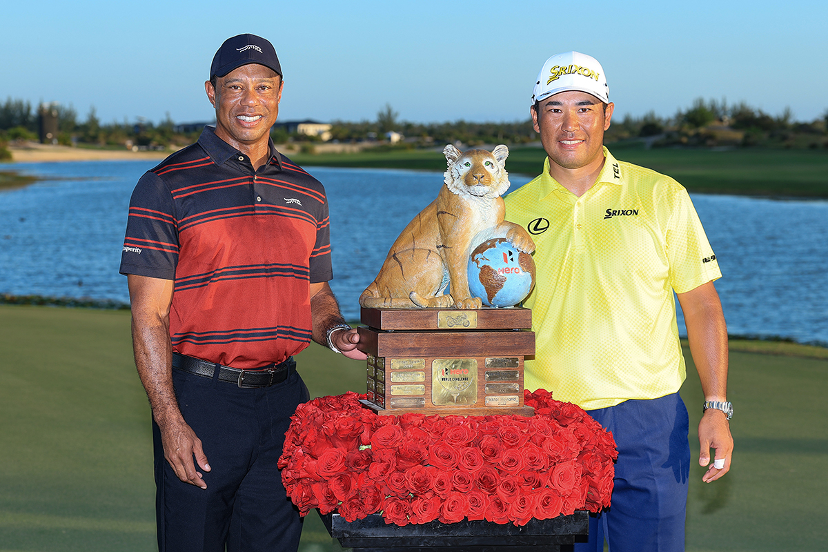 タイガー・ウッズが主宰を務める大会で松山英樹が9年ぶりに優勝した(David Cannon/Getty Images)