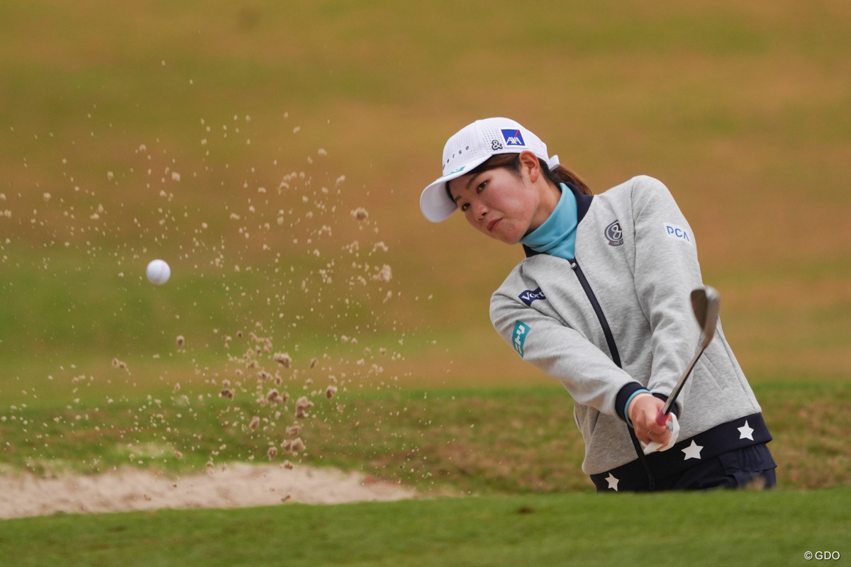 櫻井心那も消化した5ホールで1つ伸ばした