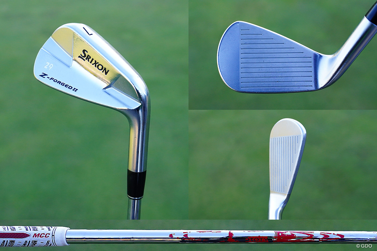 マッスルバックモデルのアイアンを愛用