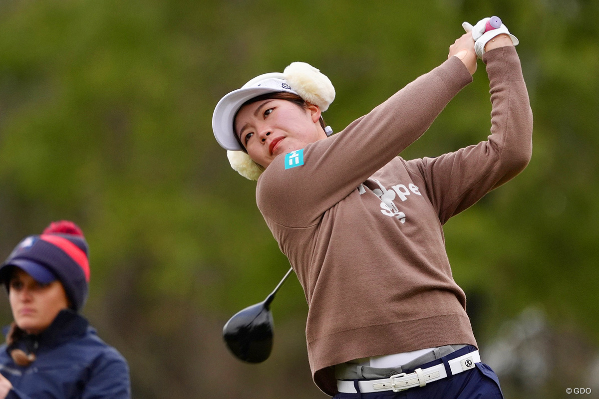 櫻井心那が6位で米ツアー切符をかけた最終ラウンドへ