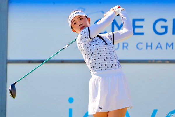 日本勢トップ4位の山下美夢有