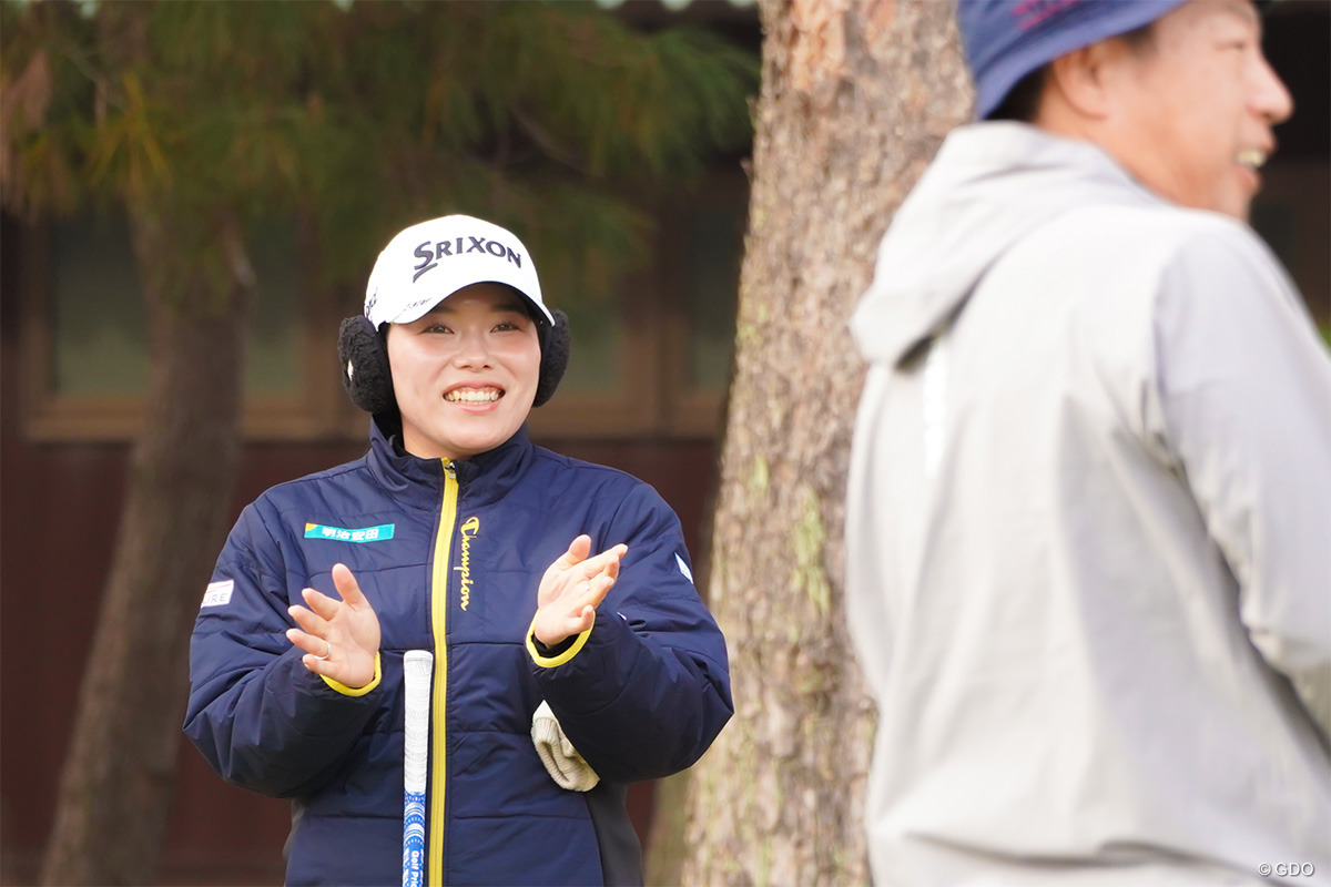 ツアーカードを維持した渋野日向子にメッセージ