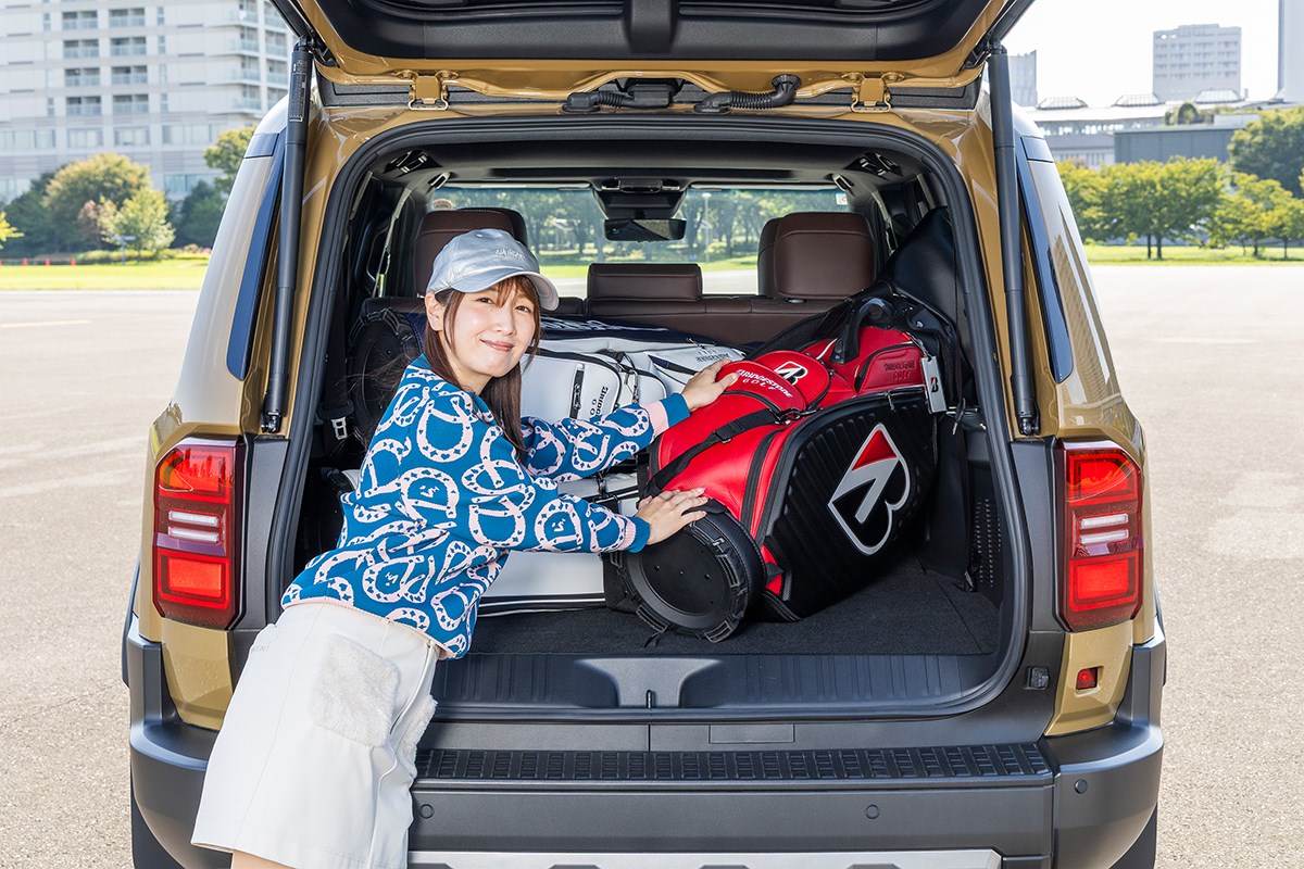 キャディバッグ積載量調査