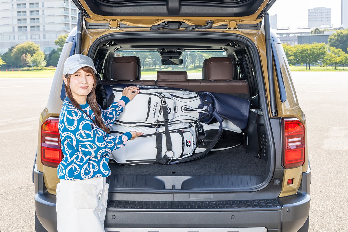 キャディバッグ積載量調査