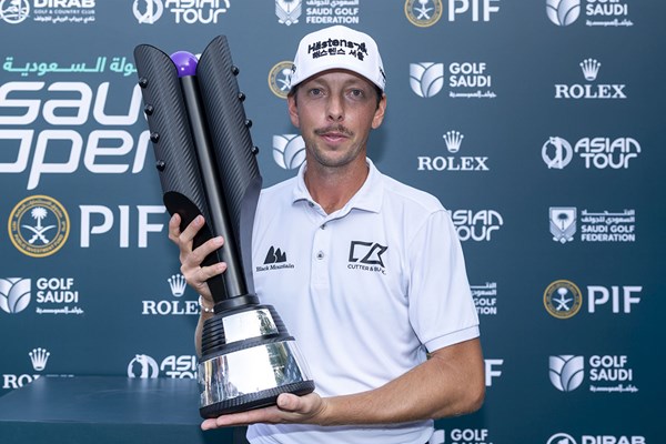 2025年 サウジオープン by PIF 最終日 ビョーン・ヘルグレン ビョーン・ヘルグレンが初優勝（提供：アジアンツアー）
