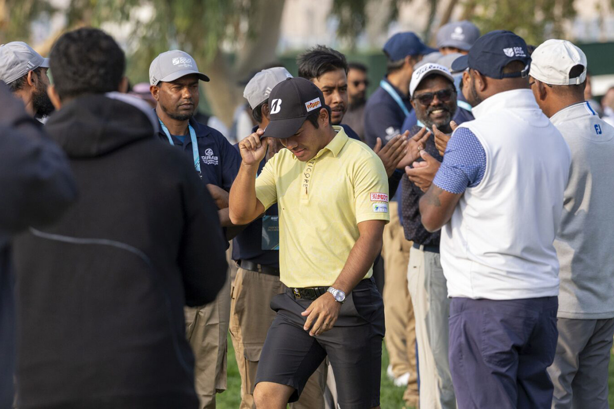 地元ファンからも祝福された（提供：アジアンツアー）