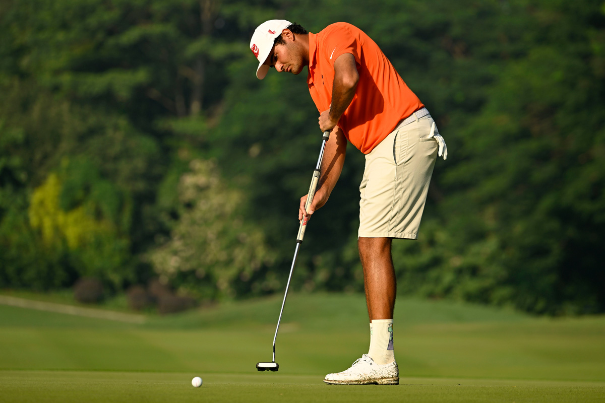 チャカラが暫定首位（写真は2023年ボルボ中国オープン）