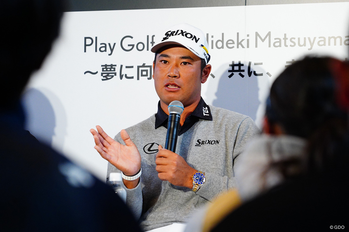 レッスン後のトークショーでも熱弁