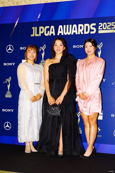 2025年 JLPGAアワード 永峰咲希 脇元華 堀琴音 華やかに