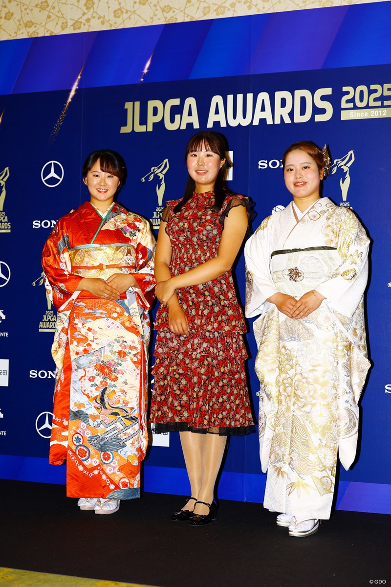 2025年 JLPGAアワード 稲垣那奈子 高野愛姫 仲村果乃