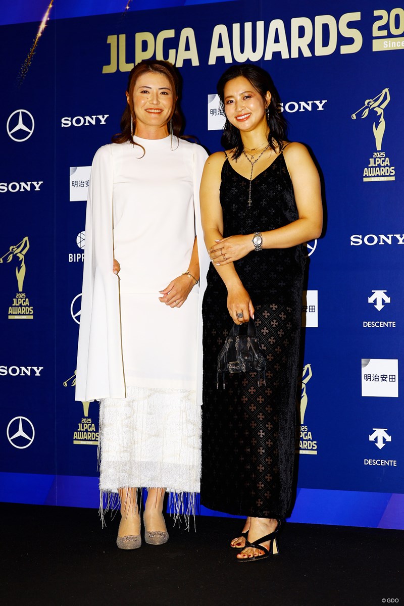2025年 JLPGAアワード 渡邉彩香 柏原明日架