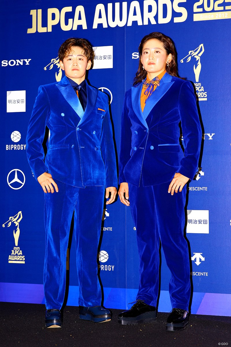 2025年 JLPGAアワード 岩井明愛 岩井千怜