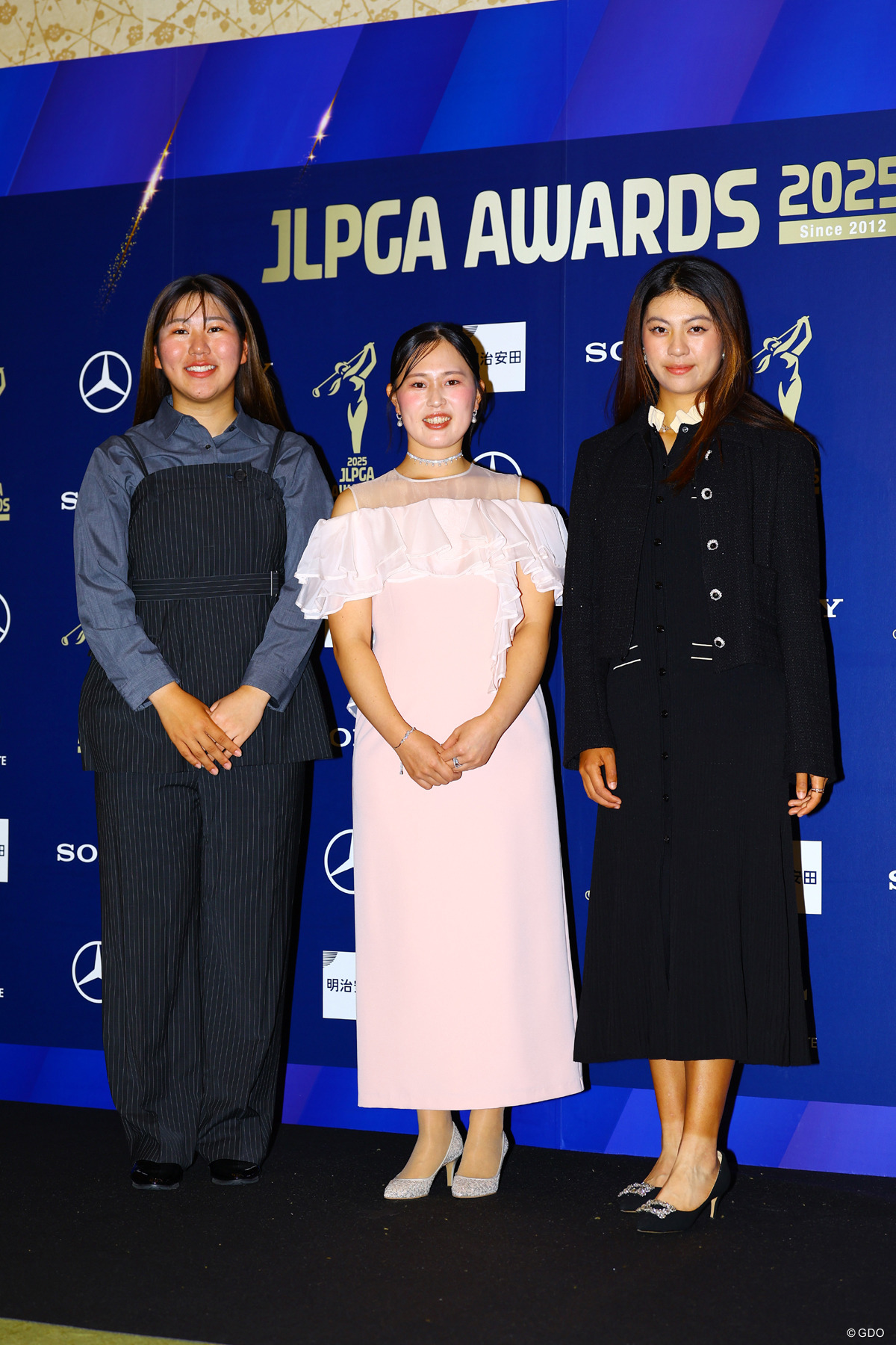 ルーキー、2年目、3年目 2025年 JLPGAアワード 前田羚菜 皆吉愛寿香 ジ・ユアイ