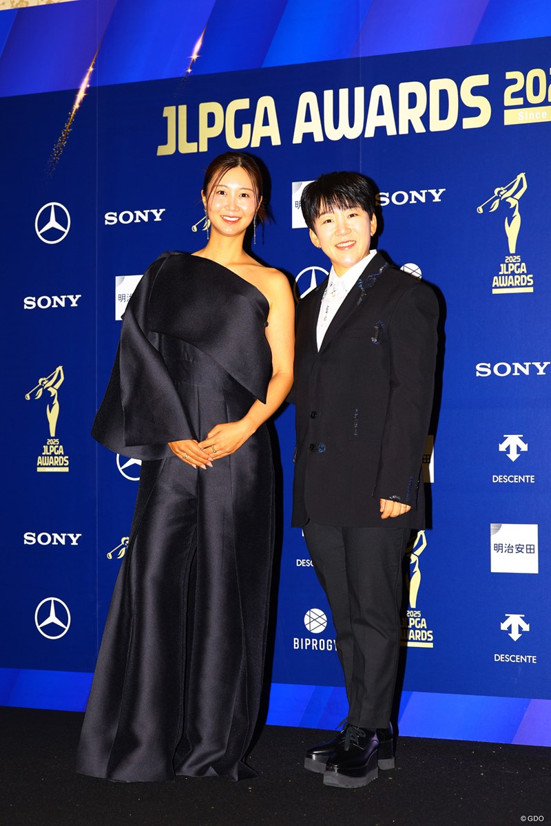 2025年 JLPGAアワード 金澤志奈 申ジエ