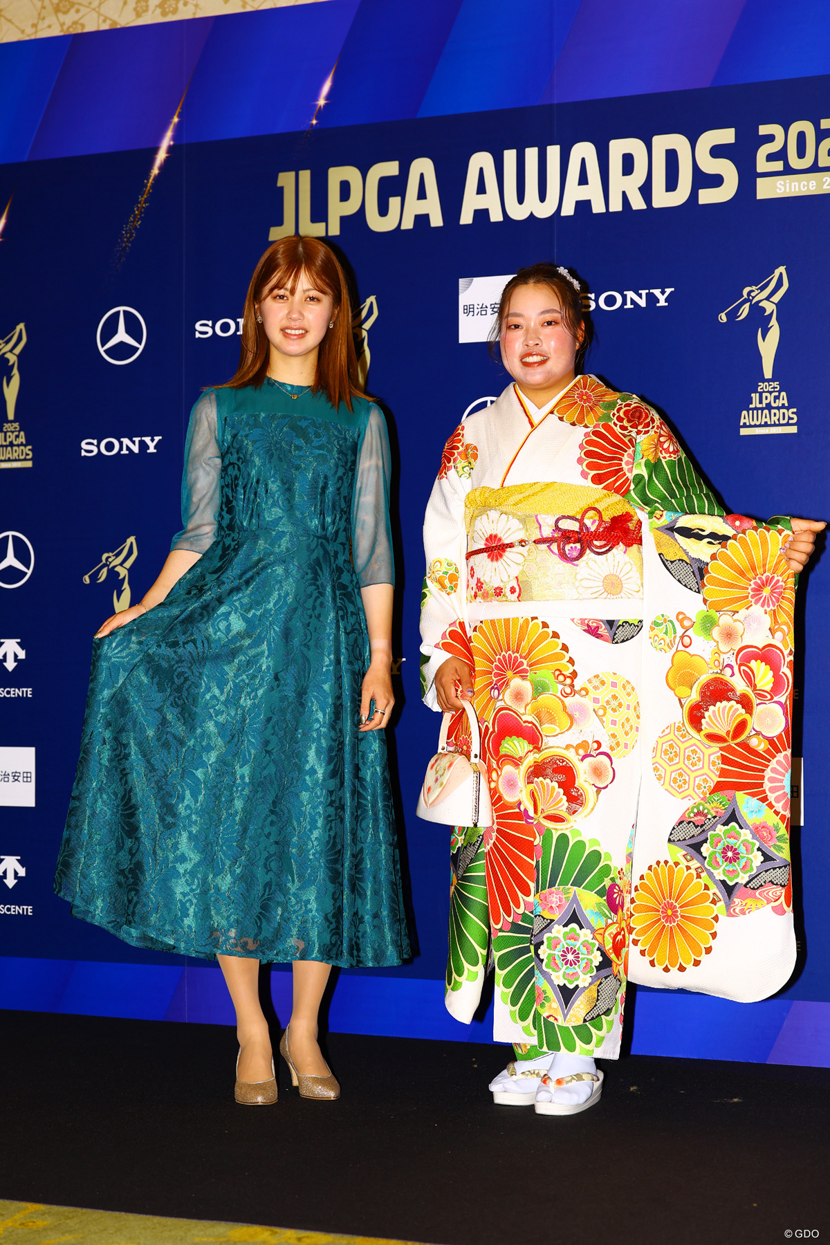 華やか 2025年 JLPGAアワード 與語優奈 入谷響
