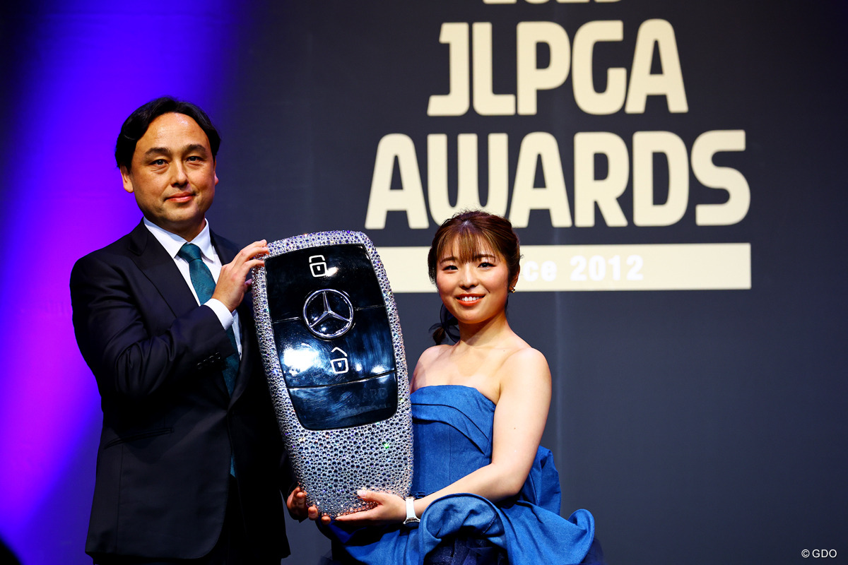 MVP 2025年 JLPGAアワード 佐久間朱莉