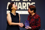 2025年 JLPGAアワード 小林浩美 樋口久子