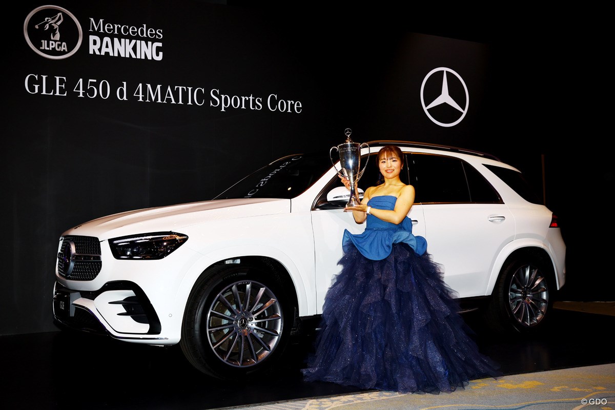 2025年 JLPGAアワード 佐久間朱莉