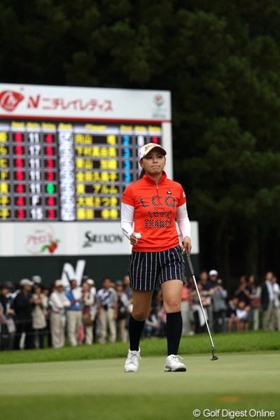 2011年 ニチレイレディス 2日目 横峯さくら