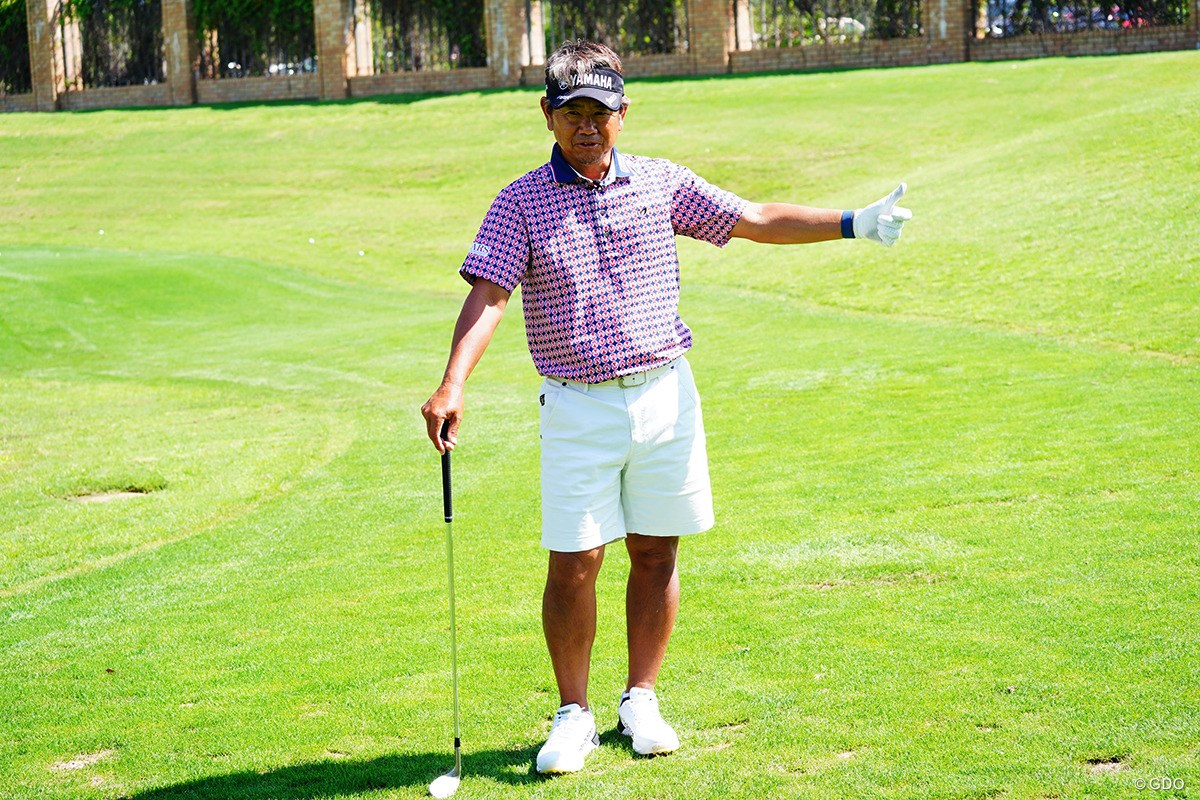 打ち上げは打ち込み厳禁！ボールの近くに立ってフォローを大きく【藤田寛之アプローチのレシピ#13／打ち上げの砲台】