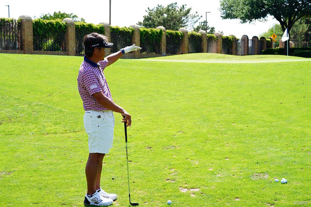 打ち上げは打ち込み厳禁！ボールの近くに立ってフォローを大きく【藤田寛之アプローチのレシピ#13／打ち上げの砲台】