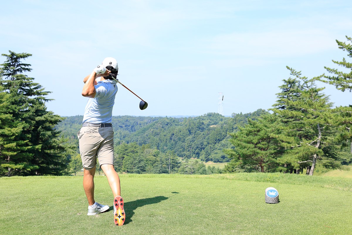 清水大成のパワーフェードレッスン 清水大成のドライバースイング