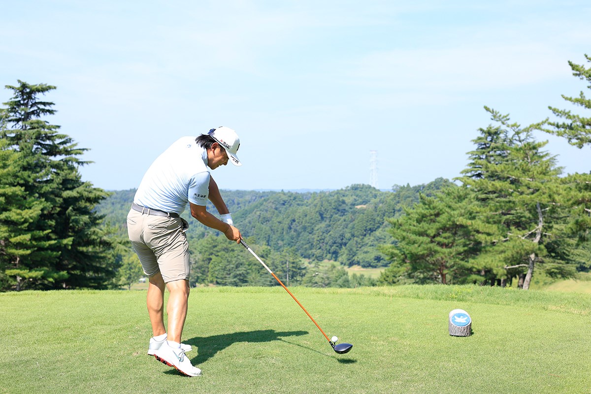 清水大成のパワーフェードレッスン 清水大成のドライバースイング