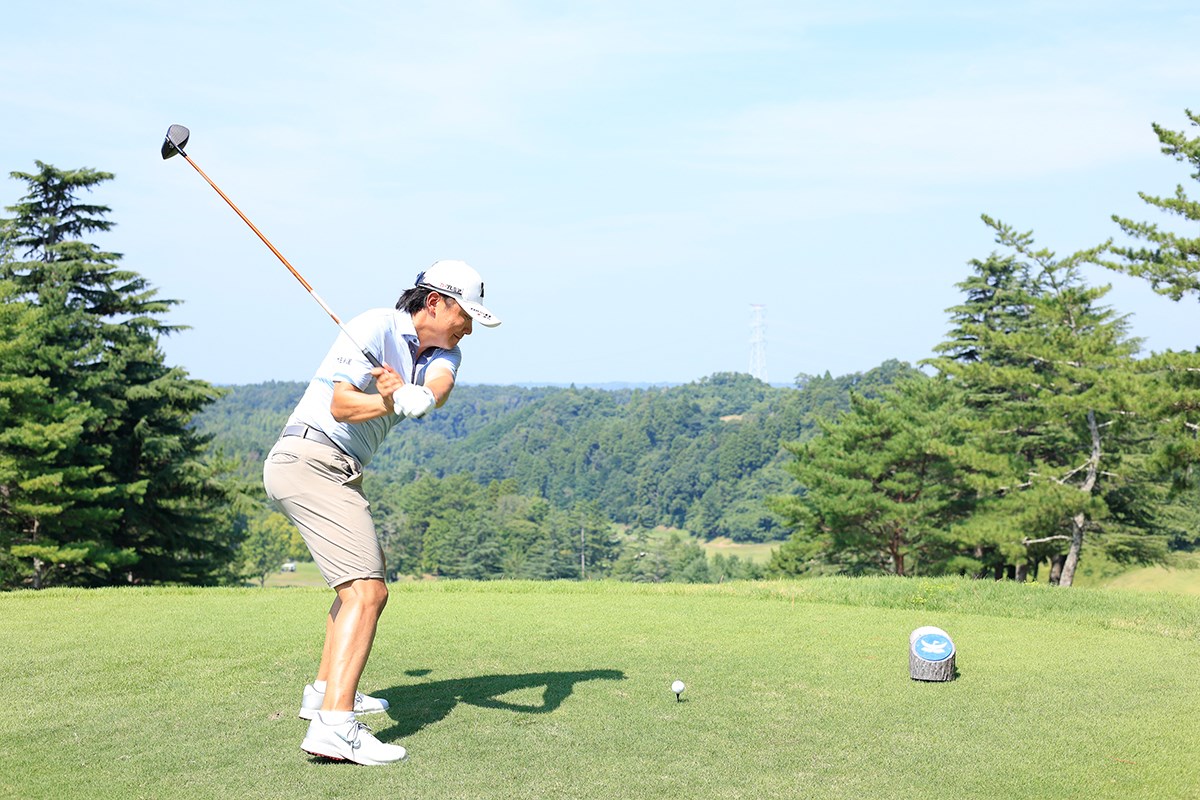 清水大成のパワーフェードレッスン 清水大成のドライバースイング