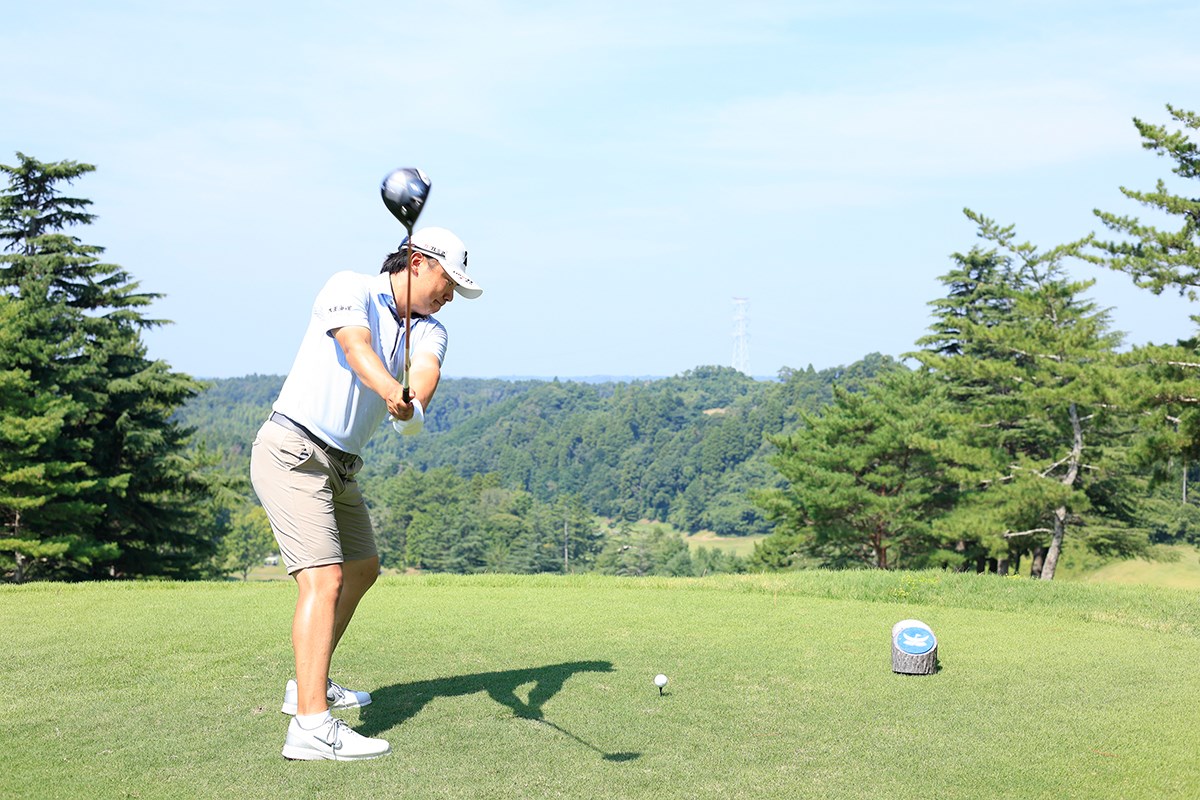 清水大成のパワーフェードレッスン 清水大成のドライバースイング