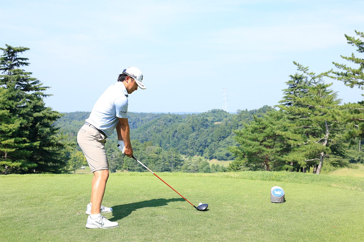清水大成のパワーフェードレッスン 清水大成のドライバースイング