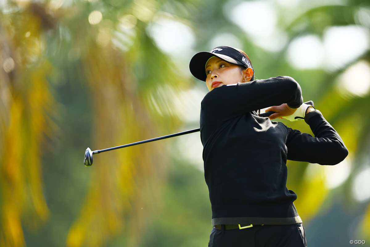 柏原明日架はキャロウェイと契約（写真は2025年リコーカップ）