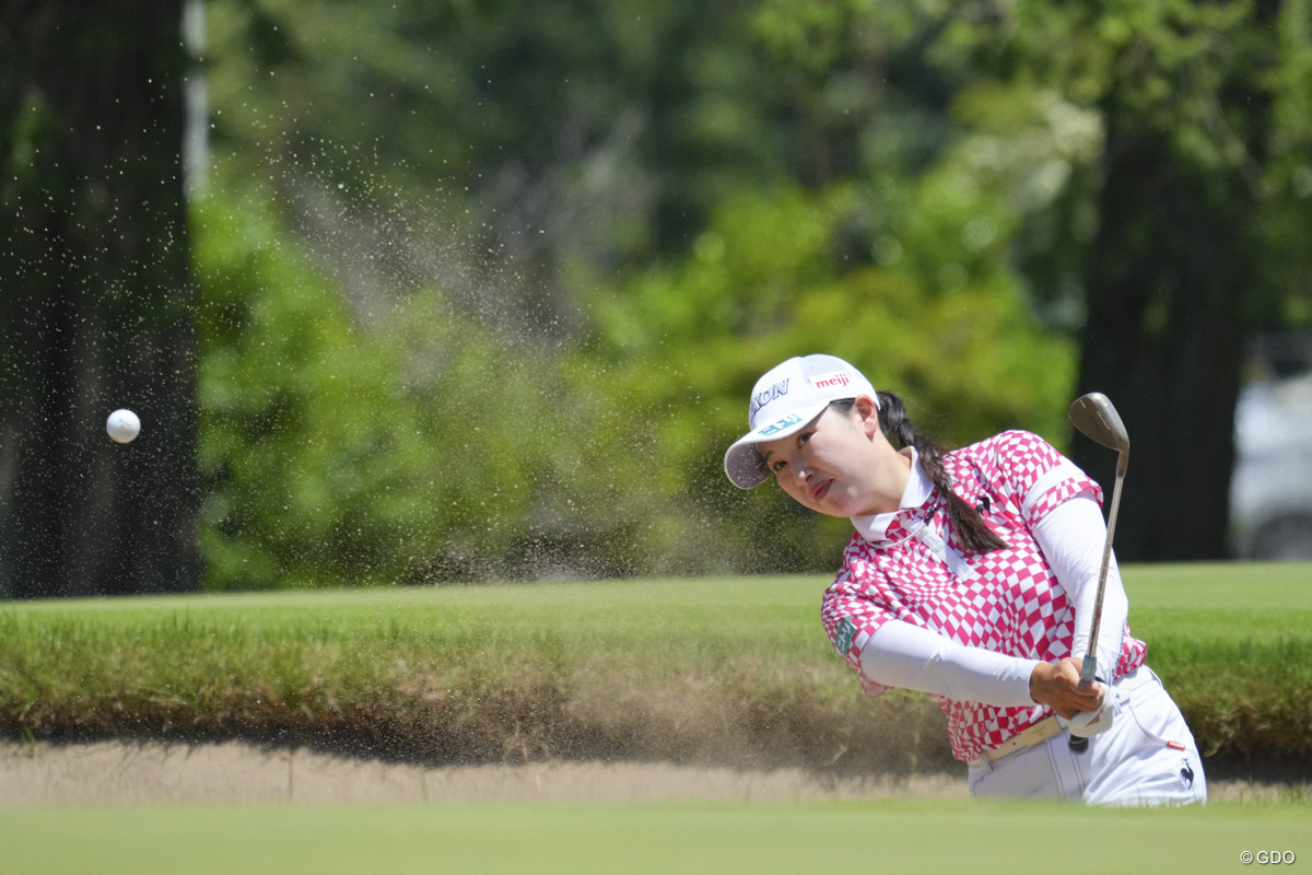ダンロップと契約する小祝さくら（写真は2025年ニチレイレディス）