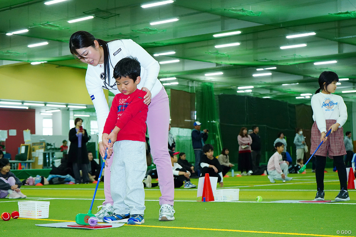 ゴルフの輪を広げるためにもまずは楽しんでもらうこと