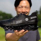 片足530gのチョイ重仕様 “体幹が鍛えられるゴルフシューズ” ビーアクシス「バランスコアターフ」試し履きレポート