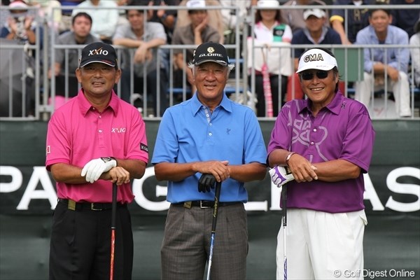 2012年 日本オープン 初日 中嶋常幸 青木功 尾崎将司