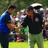 「次の世代につなぎ、盛り上げていける存在に」 松山英樹が故・尾崎将司さんに誓う