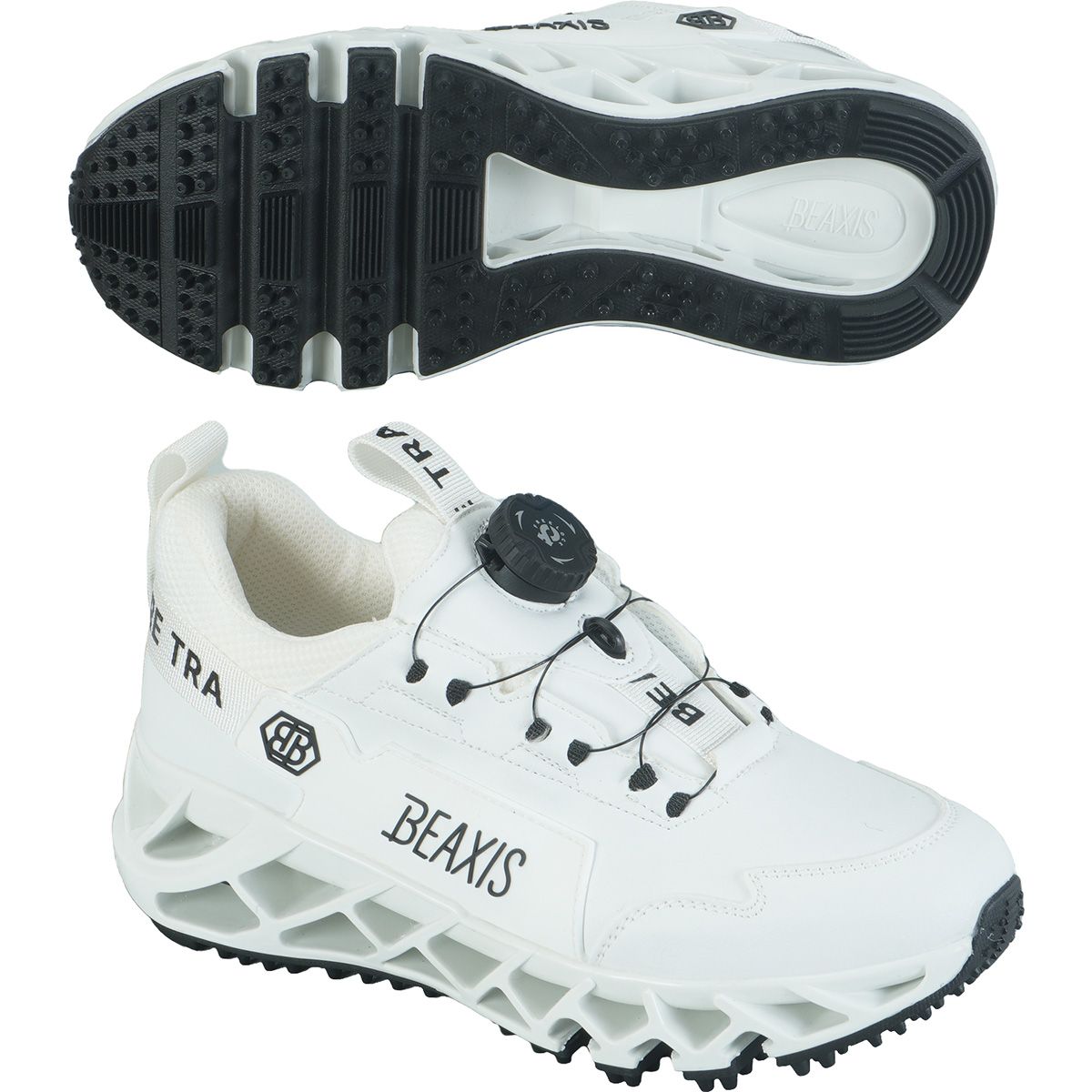 ビーアクシス　バランスコアターフ　ゴルフシューズ ホワイト 楽天市場】バランスコアターフ BEAXIS ( ビーアクシス ) ゴルフ