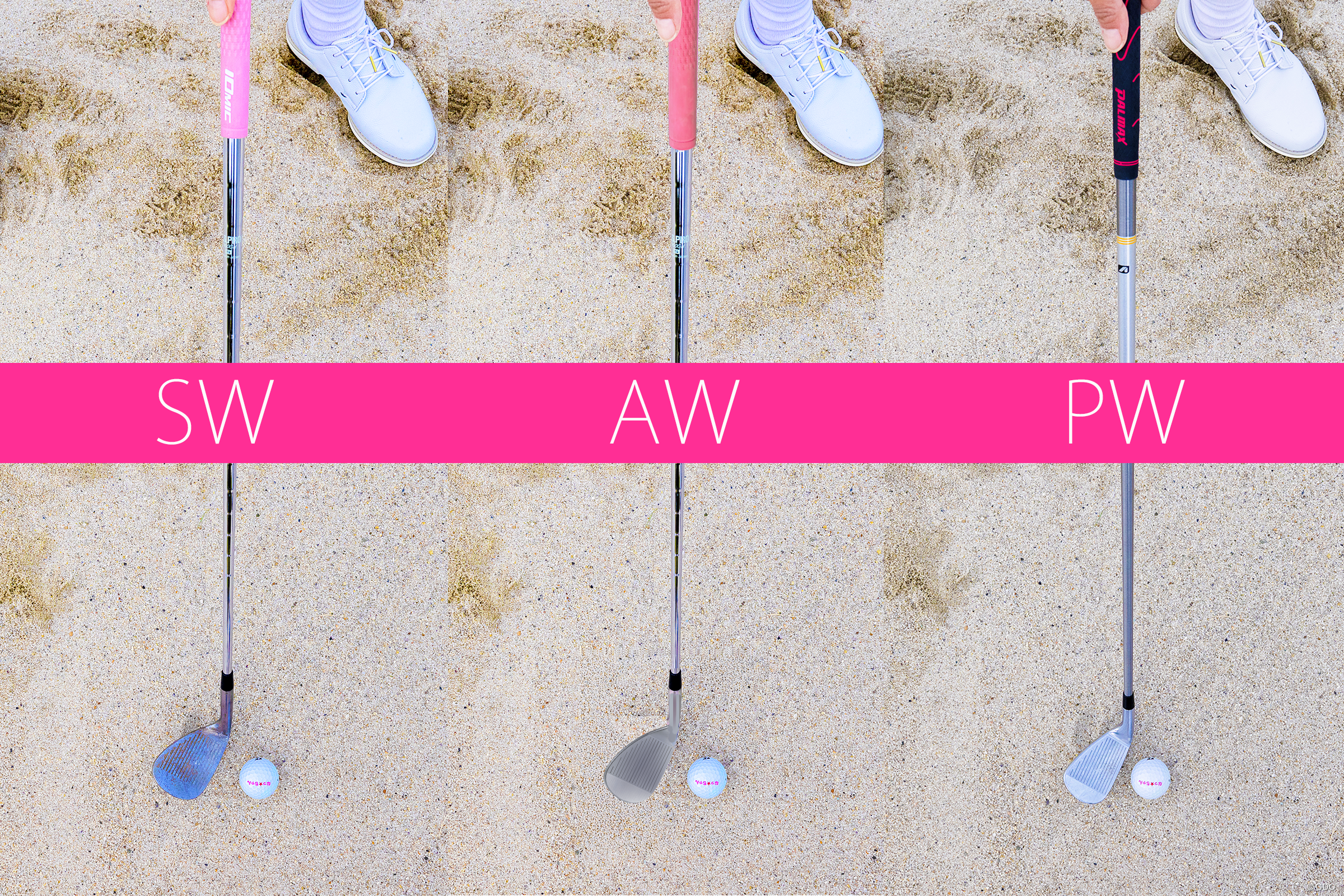 バンカーは全てSWと思ってない？「PWまで」距離の階段を作る対処法 堀奈津佳