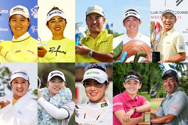 日本勢は男女10人が海外で優勝した