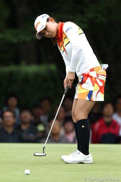 横峯さくら「ギャラリーになってしまいました」