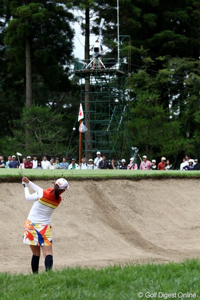 2011年 ニチレイレディス 最終日 横峯さくら