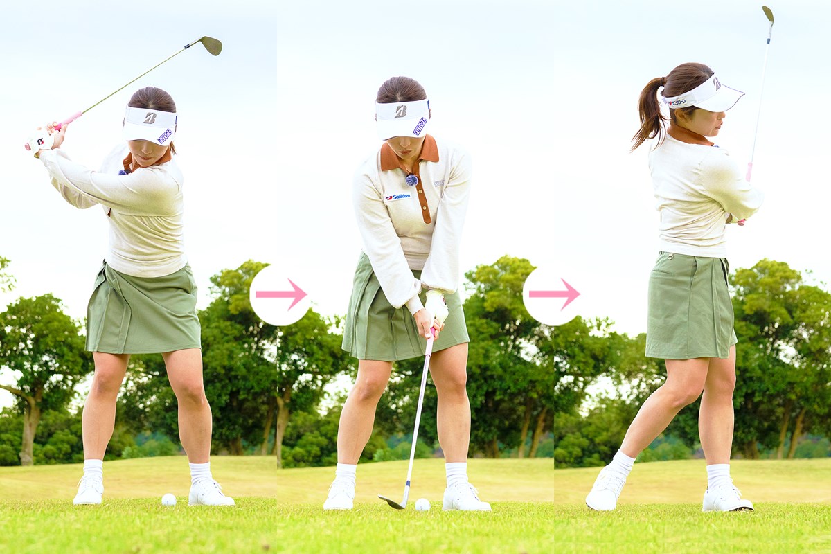 今年は「残り30yd」を大得意に！ ロブはロブでも2種類のハーフロブショット 堀奈津佳