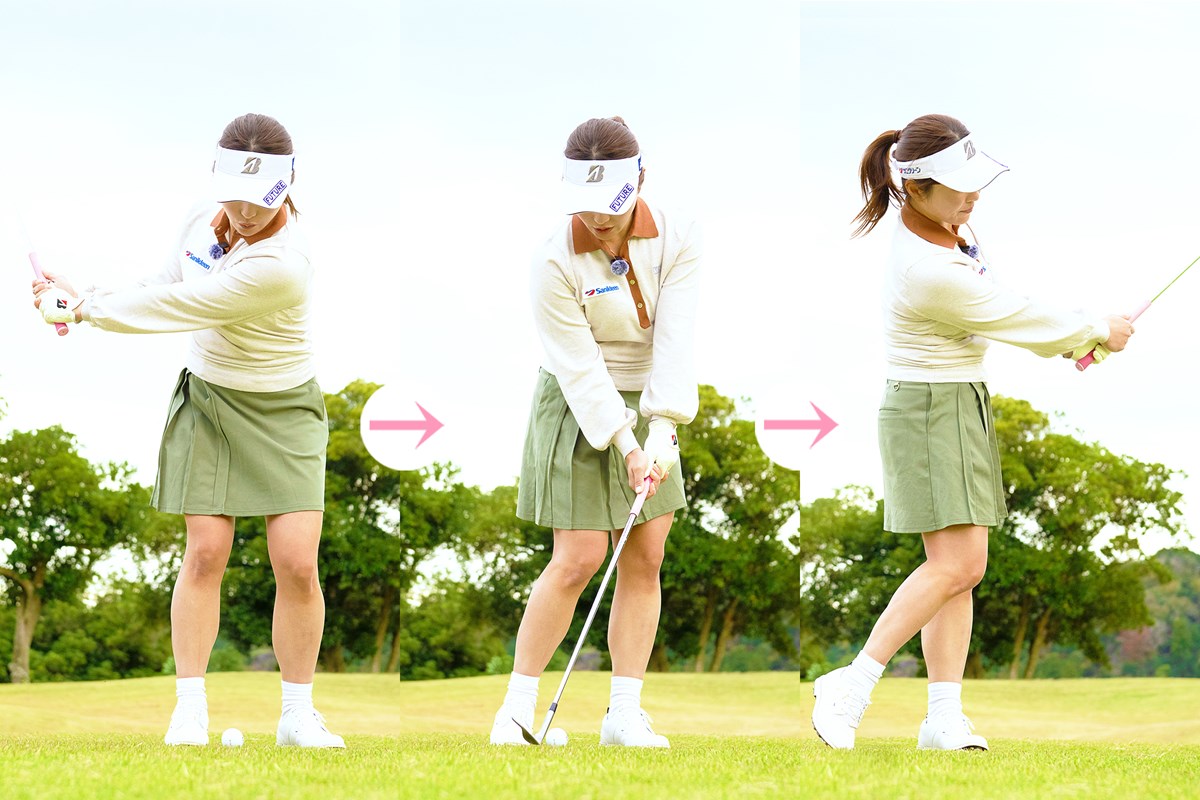 今年は「残り30yd」を大得意に！ ロブはロブでも2種類のハーフロブショット 堀奈津佳