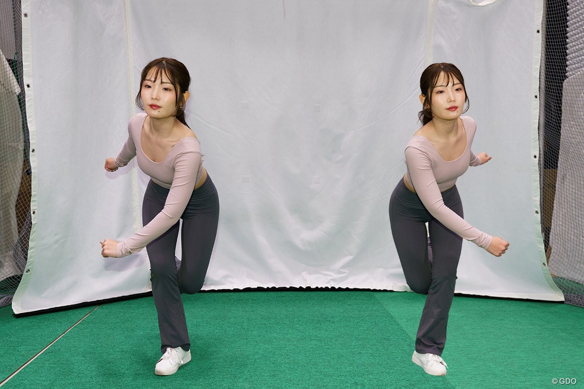 目指せ250yd超！「1本足ジャンプ」で春にはまるで別人に／冬の飛距離UPブートキャンプVol.1