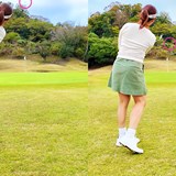 今年は「残り30yd」を大得意に! ロブはロブでも2種類のハーフロブショット 堀奈津佳