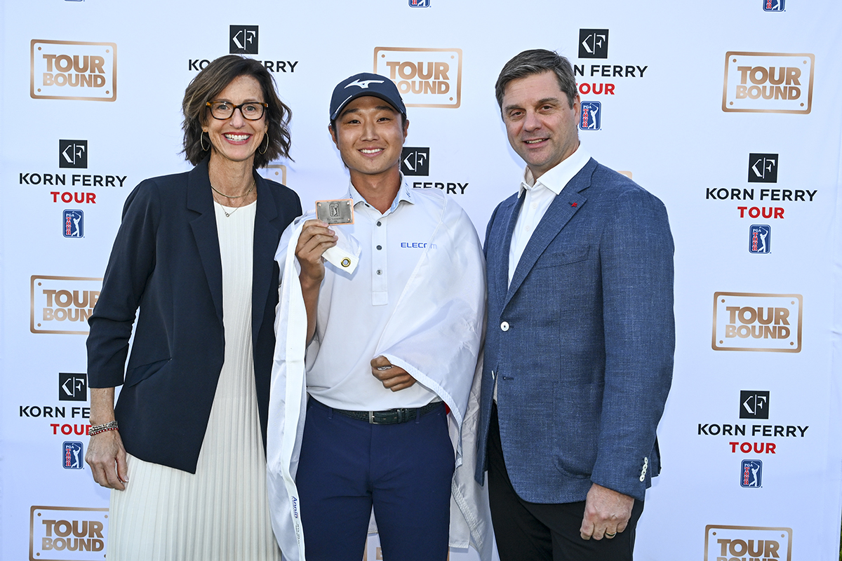 2025年は平田憲聖が年間レース15位で狭き門を突破した(Tracy Wilcox／PGA TOUR via Getty Images)