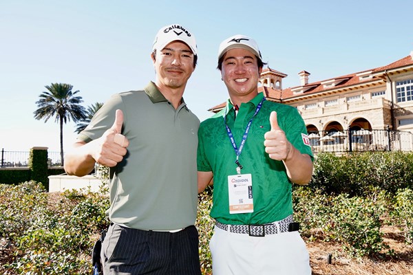 2025年 Qスクール ファイナルステージ 最終日 石川遼 杉浦悠太 杉浦悠太（右）も石川遼とともに予選会を経て参戦