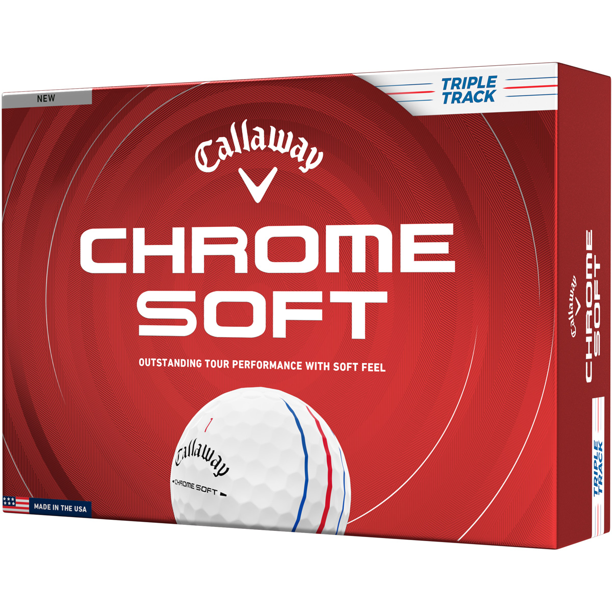 キャロウェイ CHROME SOFT（クロムソフト）トリプル・トラック ボール